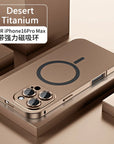 Metal Frame Phone Case For Iphone 13 12 14 15 16 Pro Max