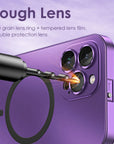 Metal Frame Phone Case For Iphone 13 12 14 15 16 Pro Max