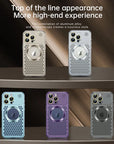 Metal Heat Dissipation Phone Case For iPhone 13 12 14 15 16 Pro Max