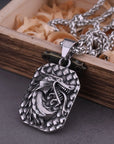 Vikings Vintage Dragon Head Pendant Gothic