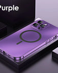 Metal Frame Phone Case For Iphone 13 12 14 15 16 Pro Max