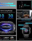 Robuste militärische GPS-Smartwatch